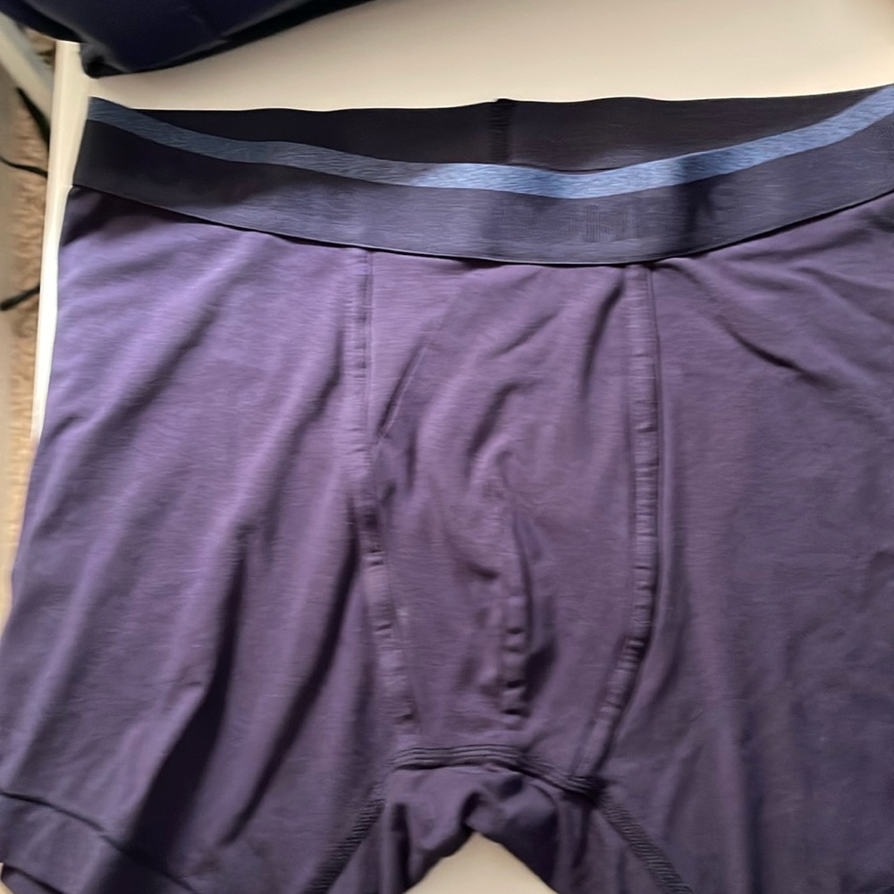 Still in package Navy Bombas boxer brief